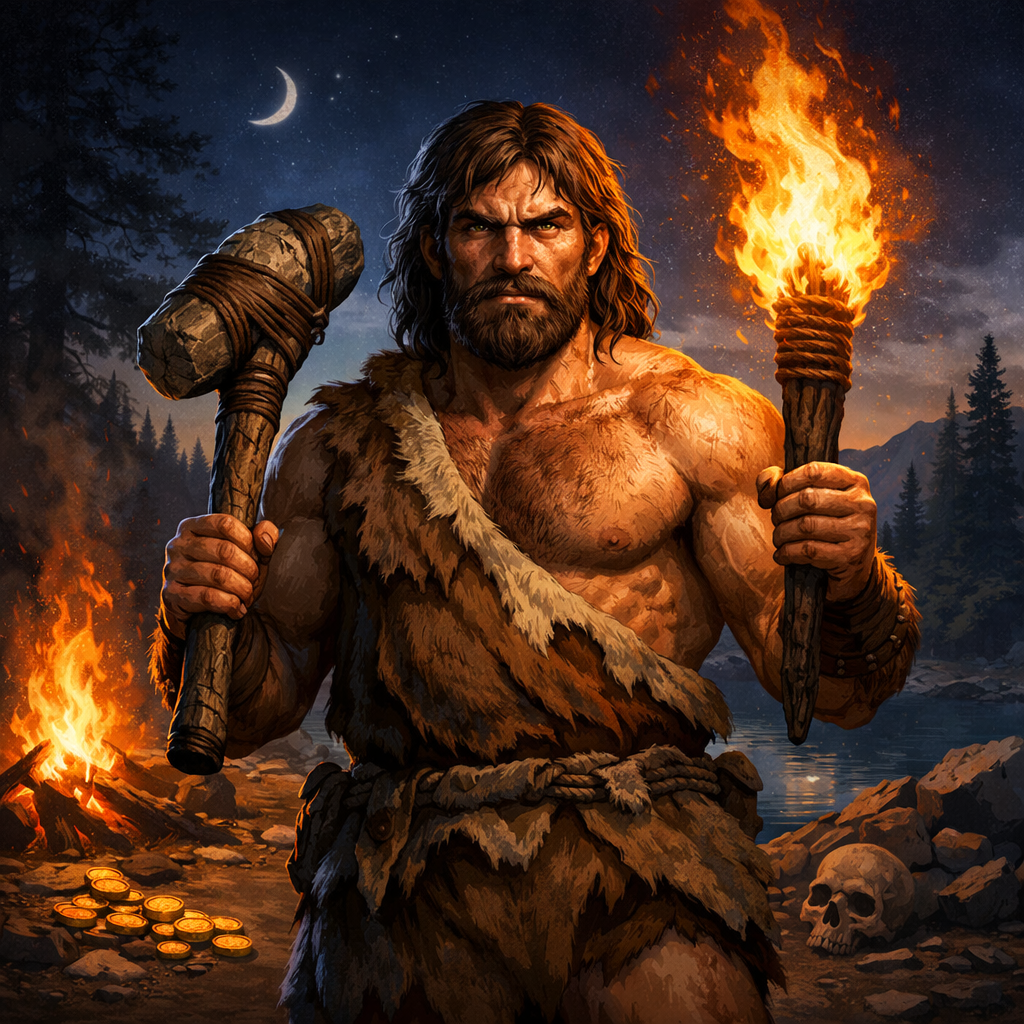 Caveman visual